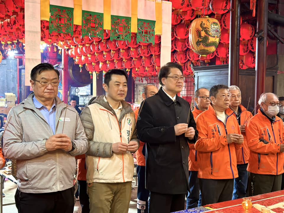 汐止濟德宮-2025-01-20 迎新送舊贈春聯