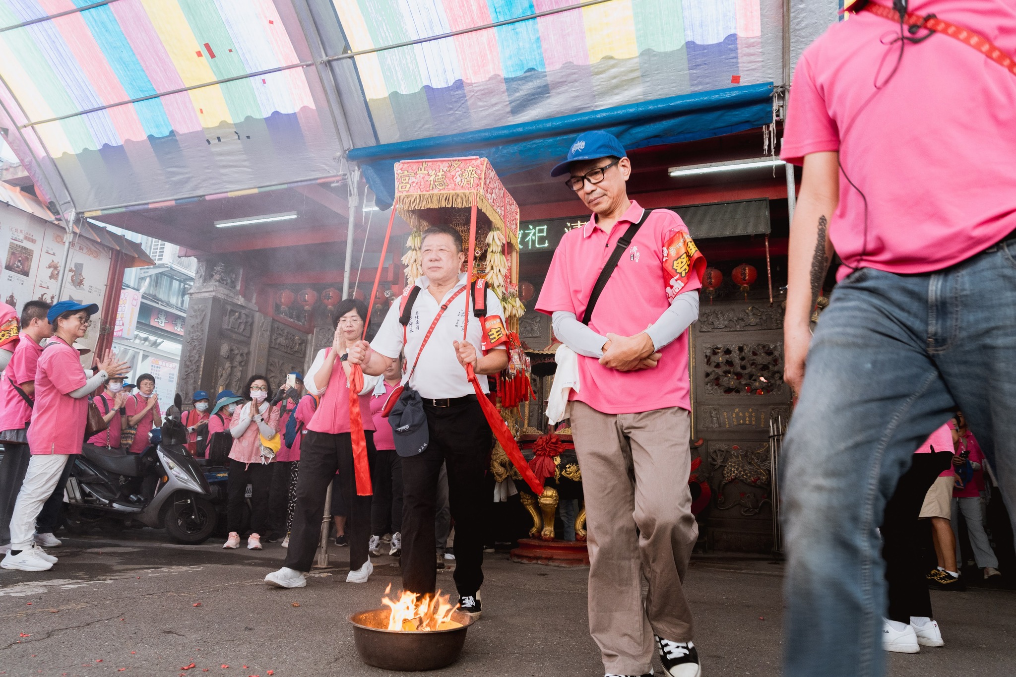 汐止濟德宮-廟宇公告最新消息-濟德宮百人行腳基隆圓滿完成