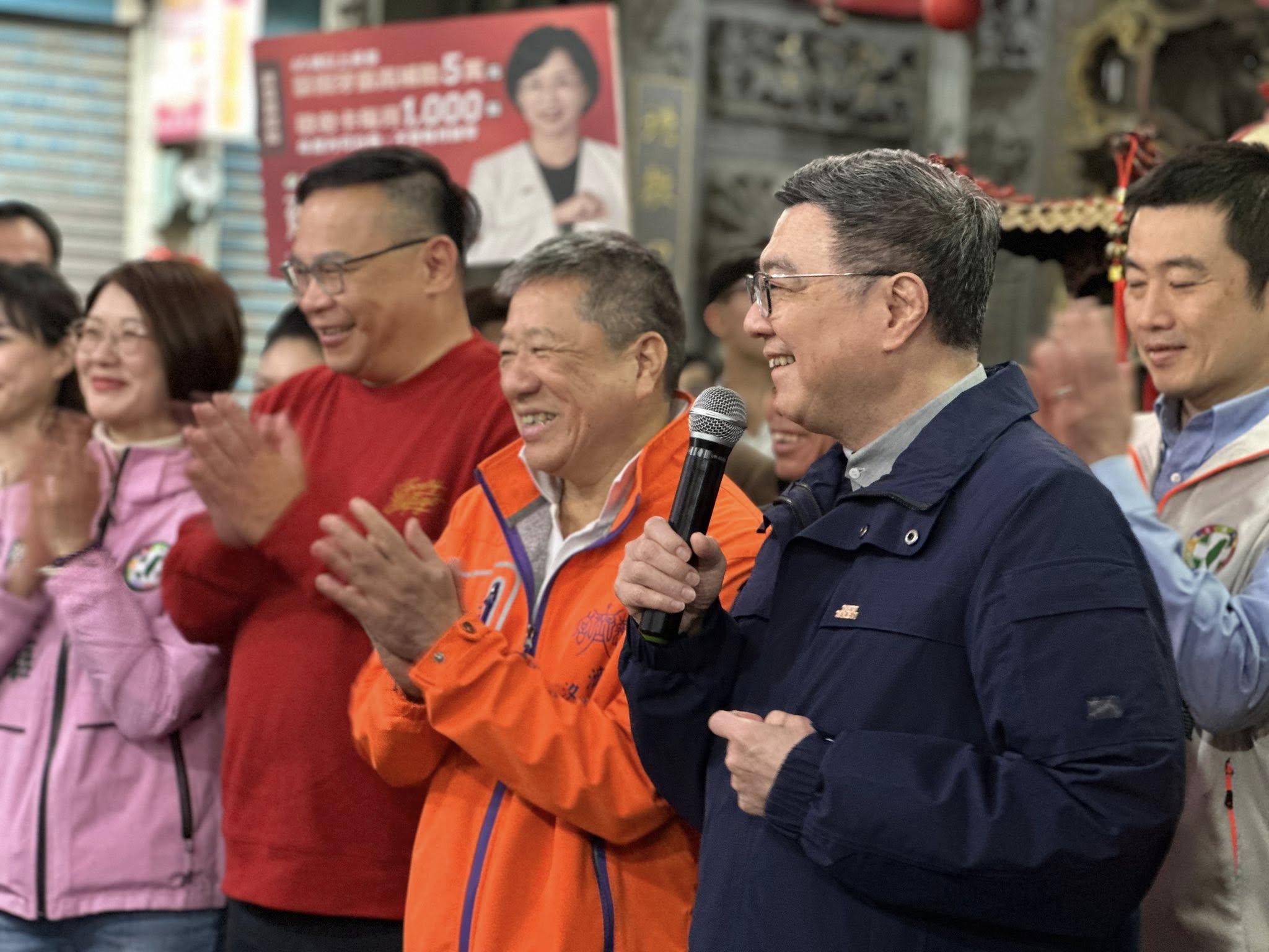 汐止濟德宮-廟宇公告最新消息-歡迎行政院長卓榮泰蒞臨濟德宮參香拜年