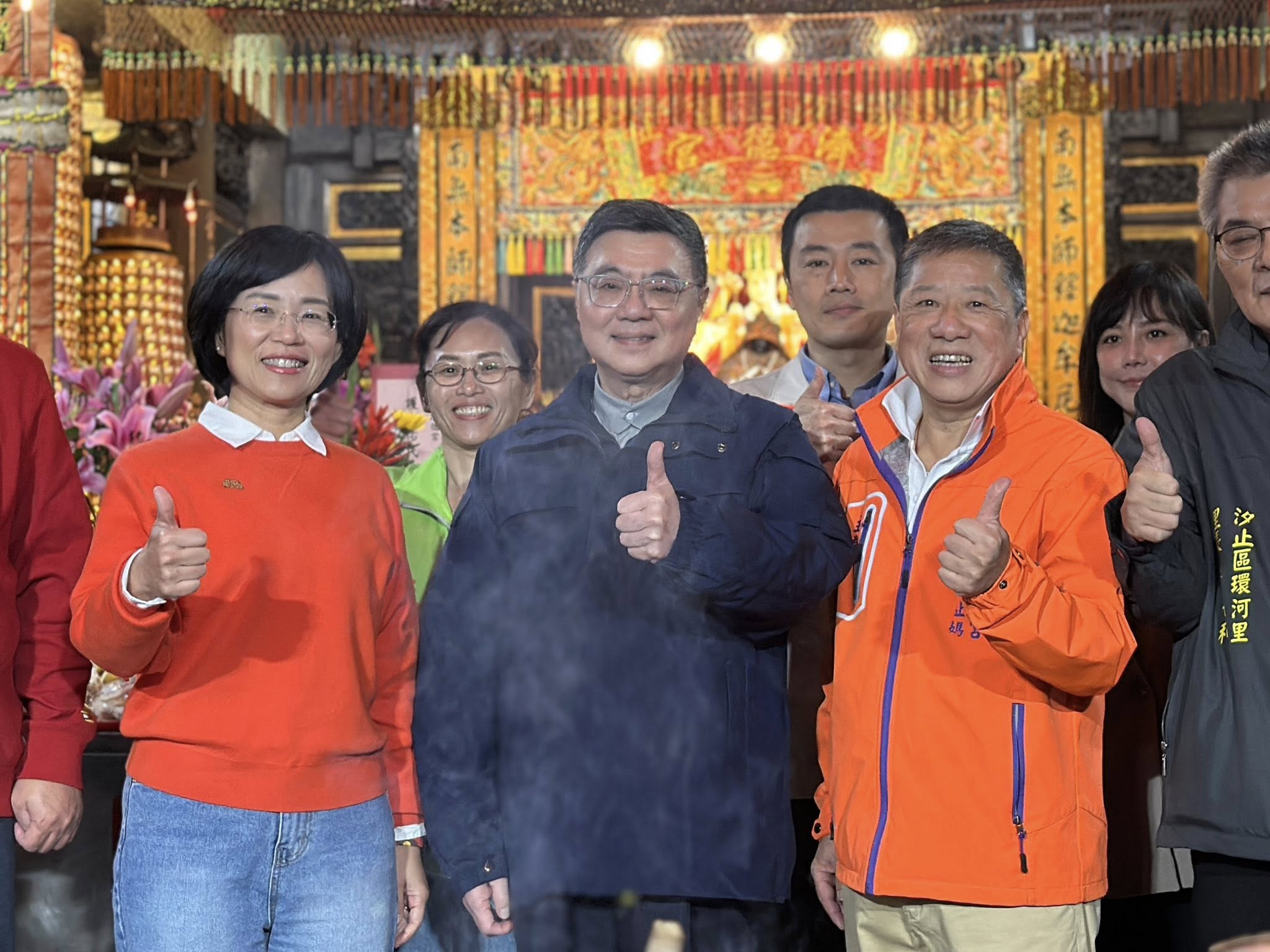 汐止濟德宮-廟宇公告最新消息-歡迎行政院長卓榮泰蒞臨濟德宮參香拜年