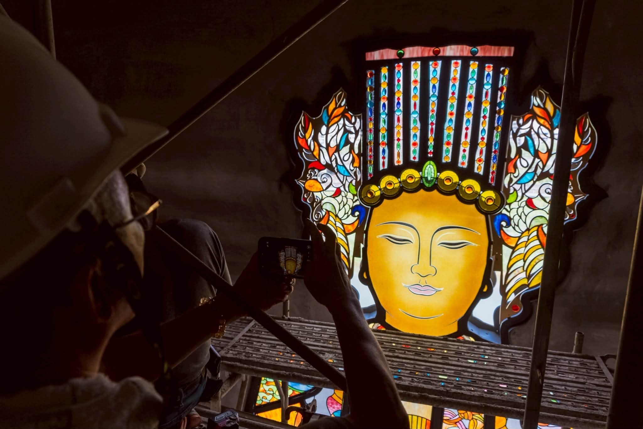 汐止濟德宮-重建新廟最新消息-濟德宮重建新廟 彩繪琉璃媽祖