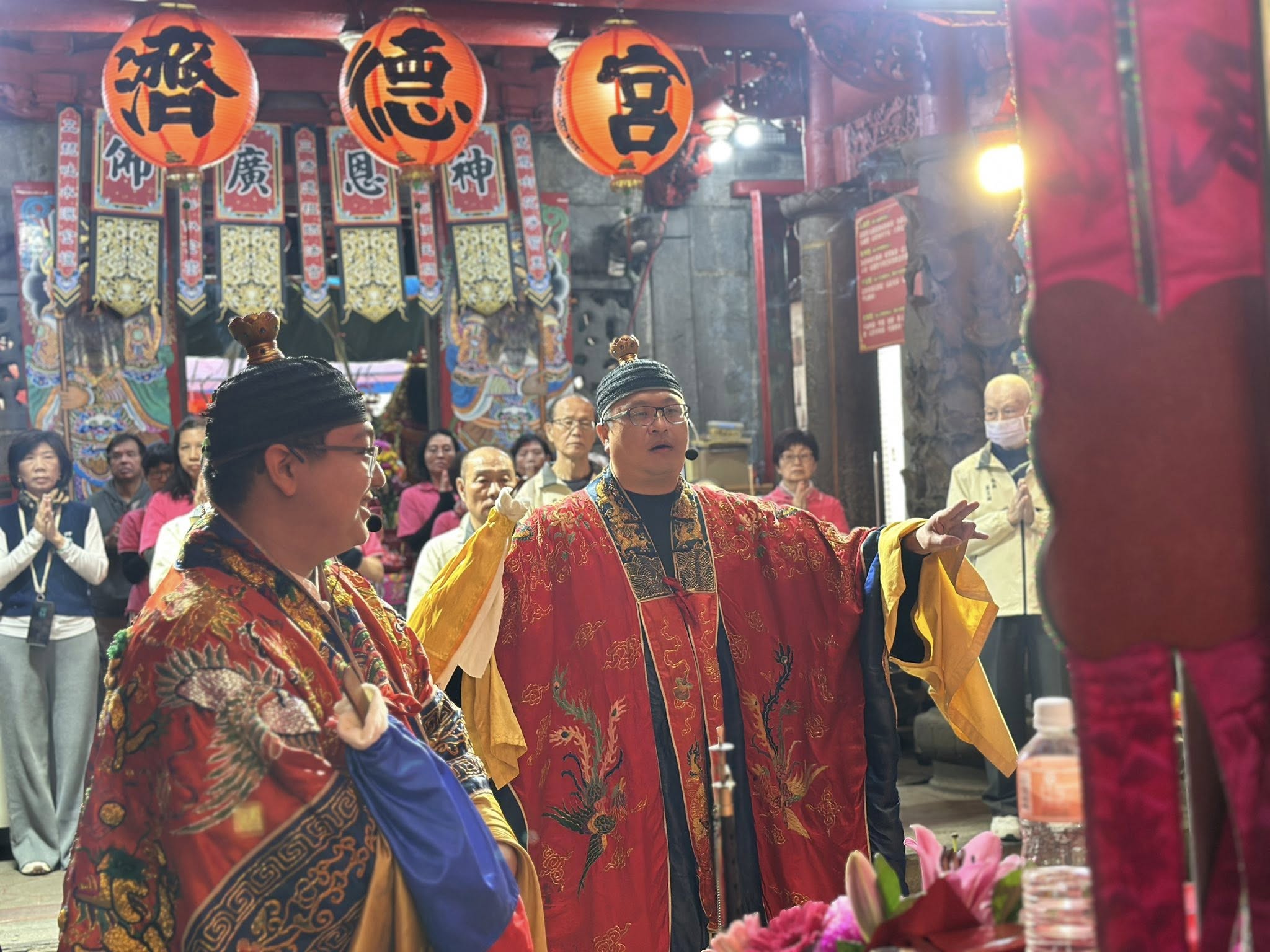 汐止濟德宮-廟宇公告最新消息-千里眼．順風耳將軍開光點眼法會 圓滿完成